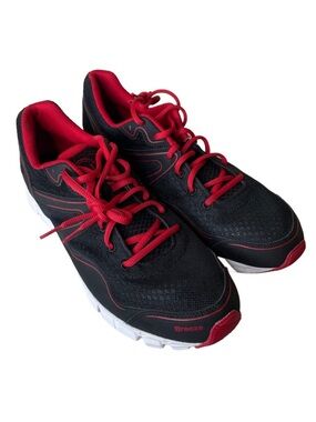 361 Degrees Black Red Breeze Sneakers Mens Size 12